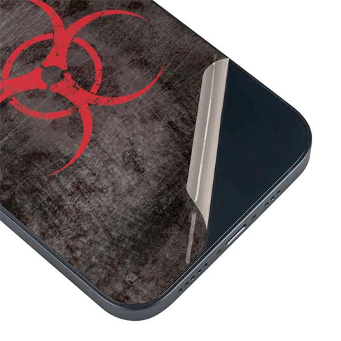 Biohazard Red iPhone 14 Plus Skin